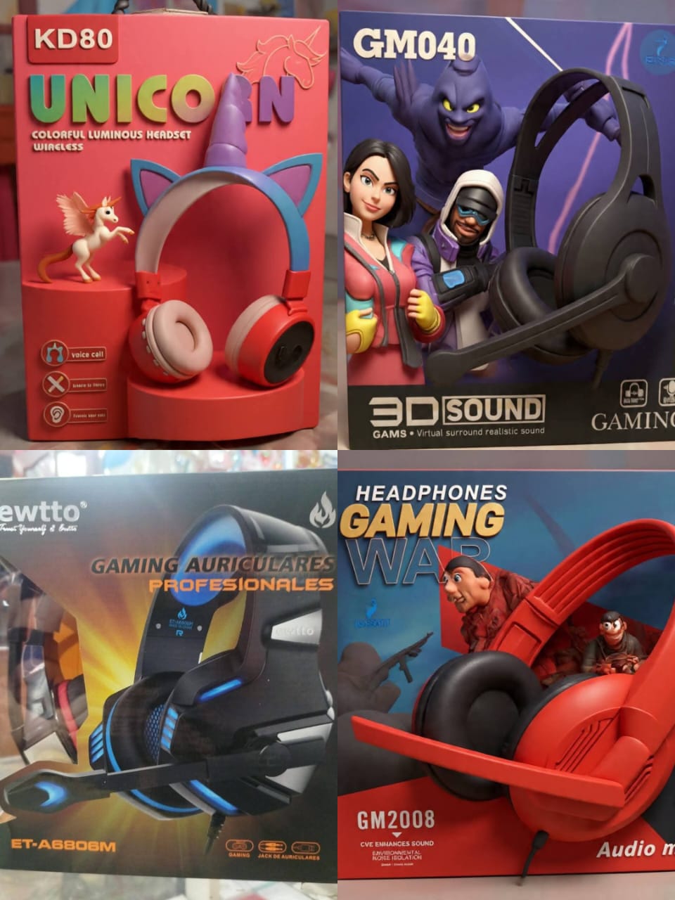 Auriculares Gaming