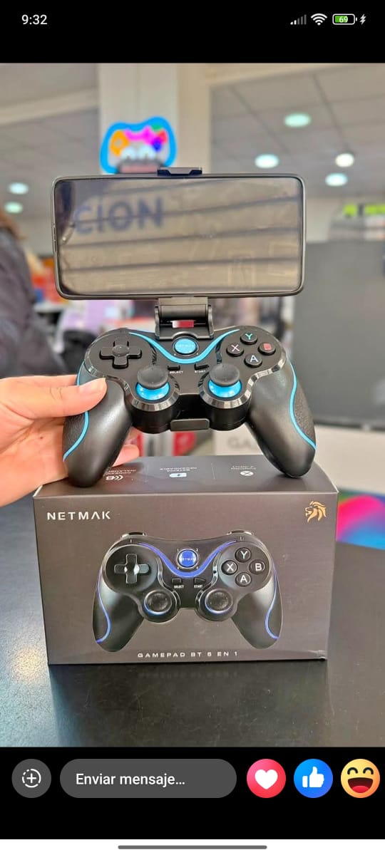 Gamepad NETMAK BT 5 en 1